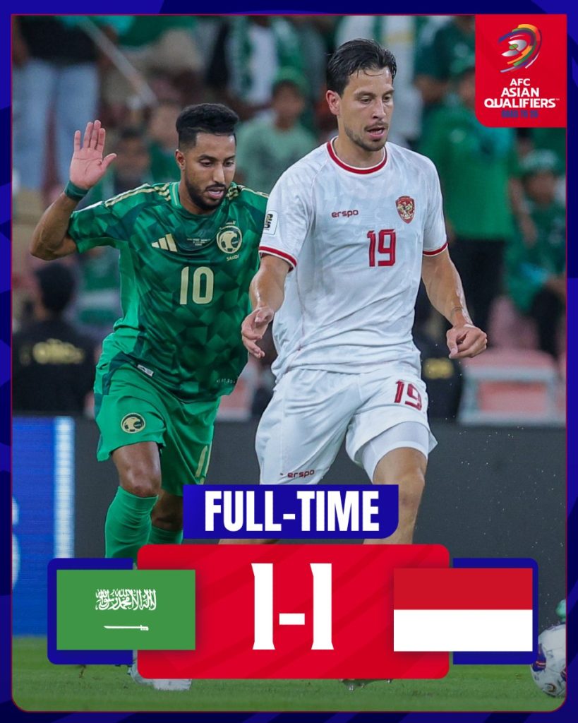 Timnas indonesia vs arab saudi
