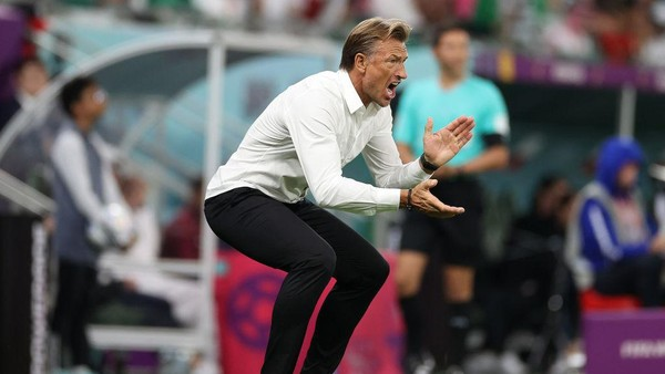 Hervé Renard Kembali Menjadi Pelatih Timnas Arab Saudi Yang Mampu Menghadirkan Kejutan di Laga Awal Grup C Dengan Membekuk Salah Satu Tim Unggulan Argentina