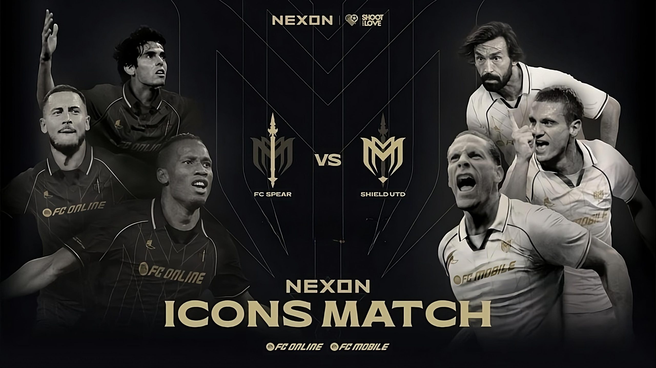 Pertandingan reuni legenda sepak bola untuk Nexon Icons Match di Korea Selatan