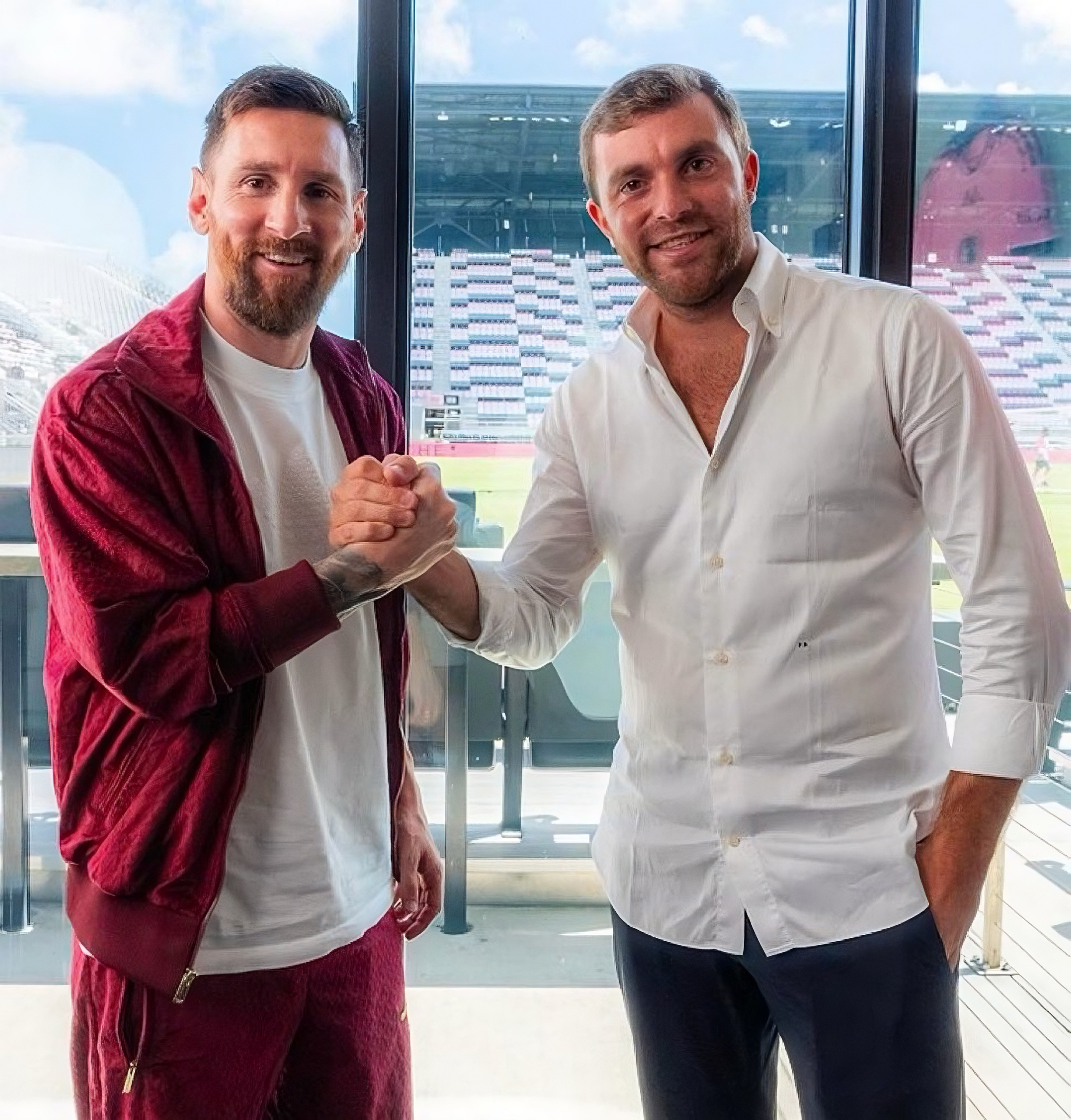 Lionel Messi Menjalani Sesi Interview Bersama Fabrizio Romano Source : 433